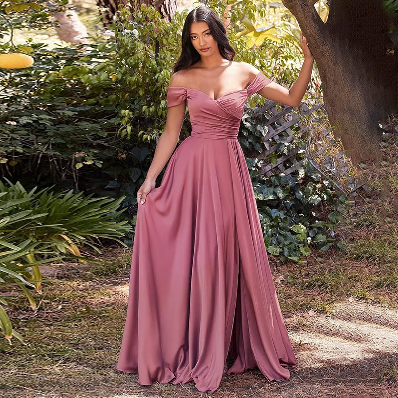 Banquet Temperament Concert Solo Bridesmaid Dress