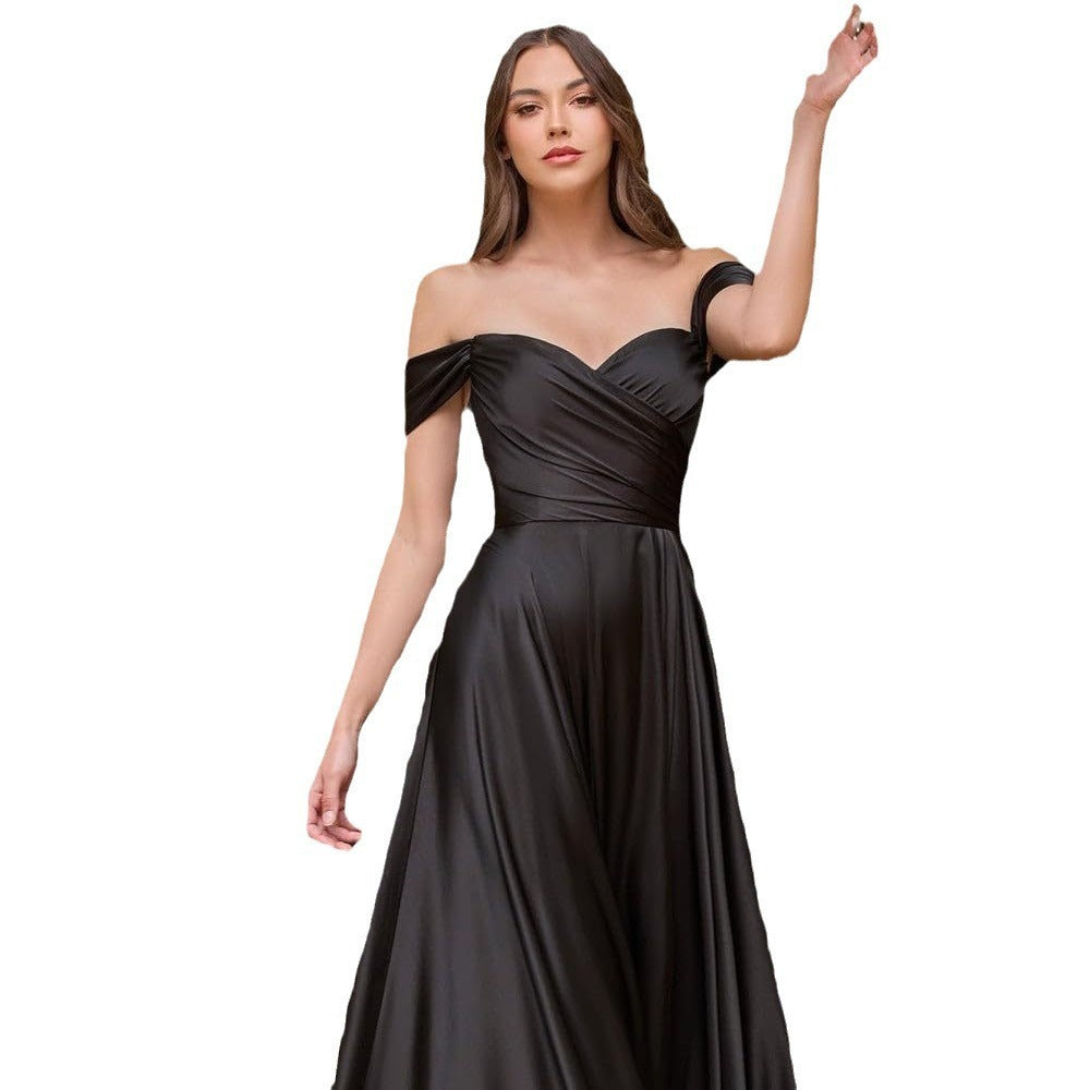 Banquet Temperament Concert Solo Bridesmaid Dress